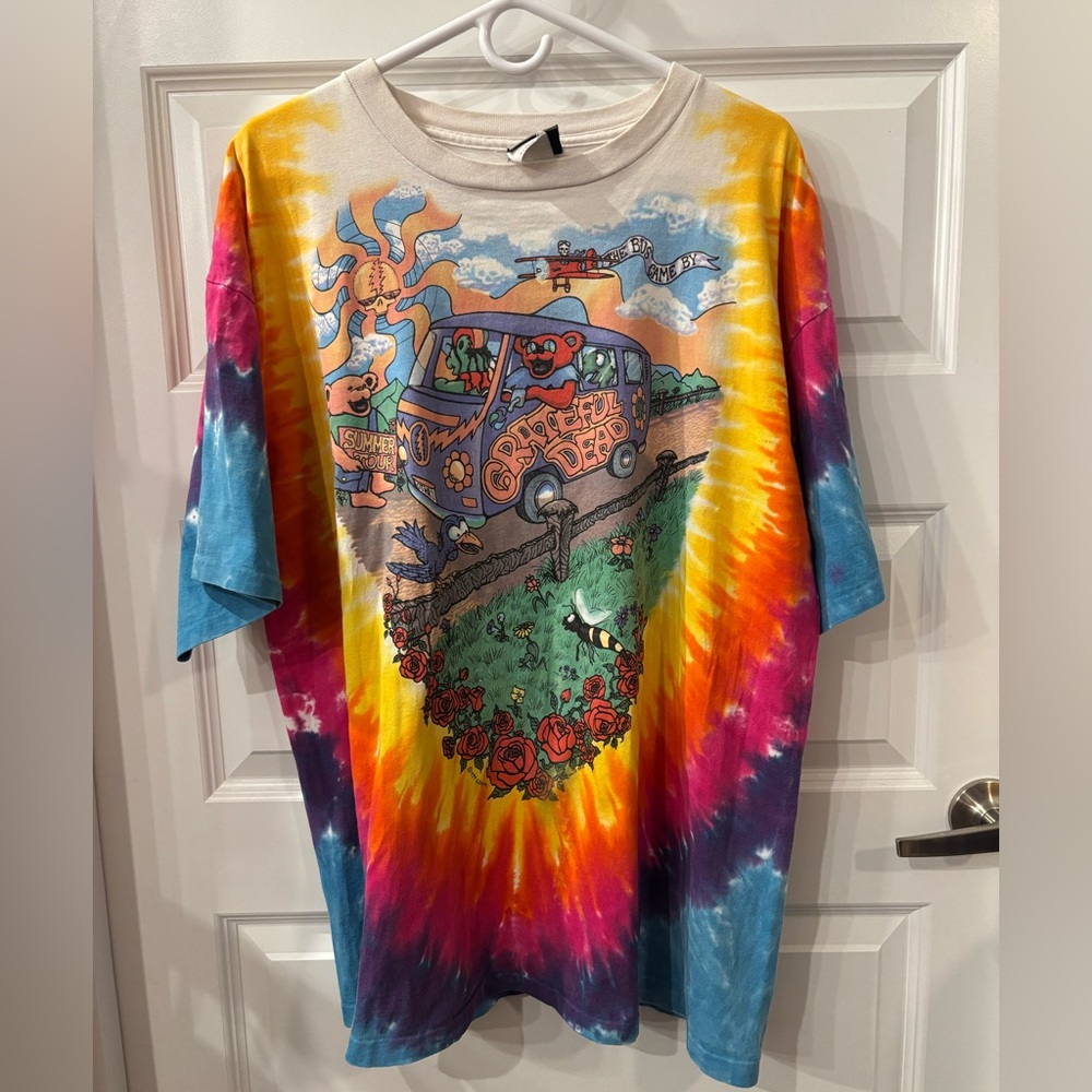 X-Large Liquid Blue Grateful Dead Tour